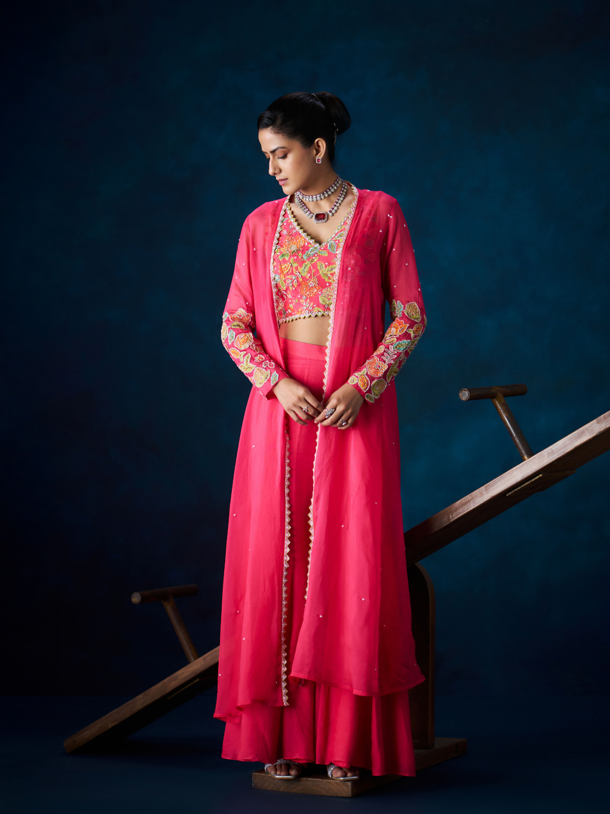 Gulab Jacket Set
