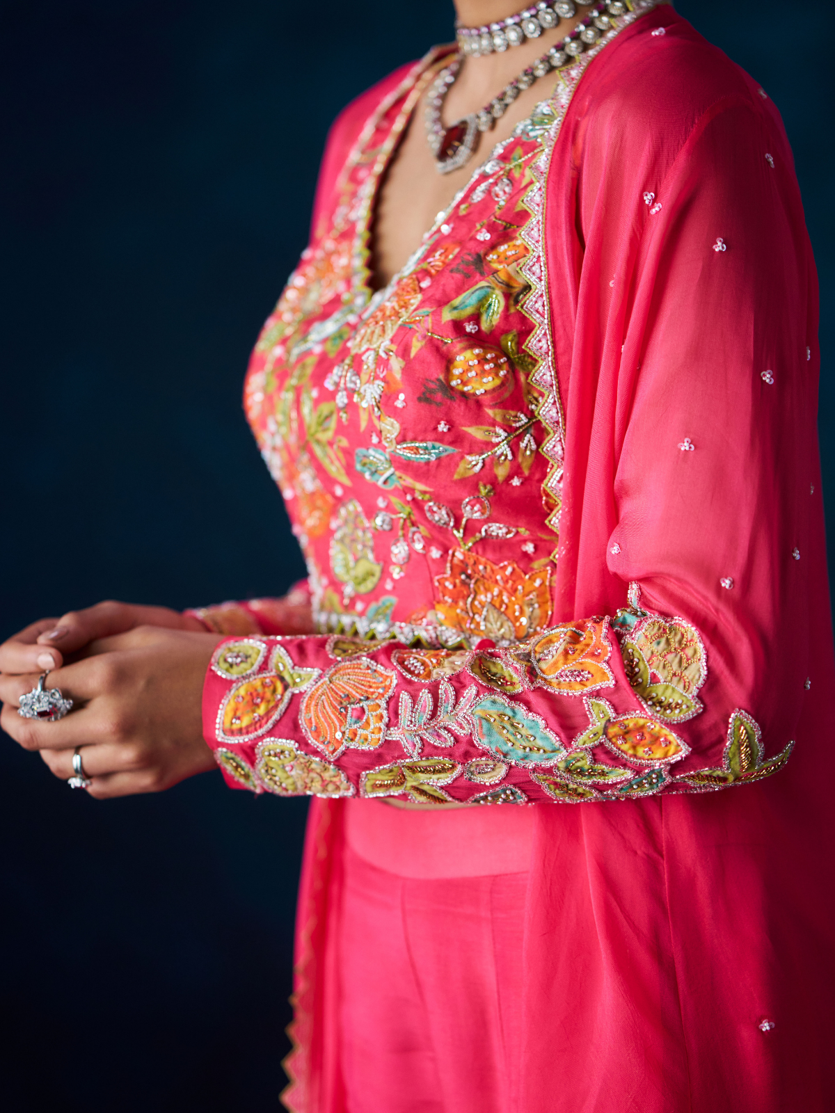 Gulab Jacket Set
