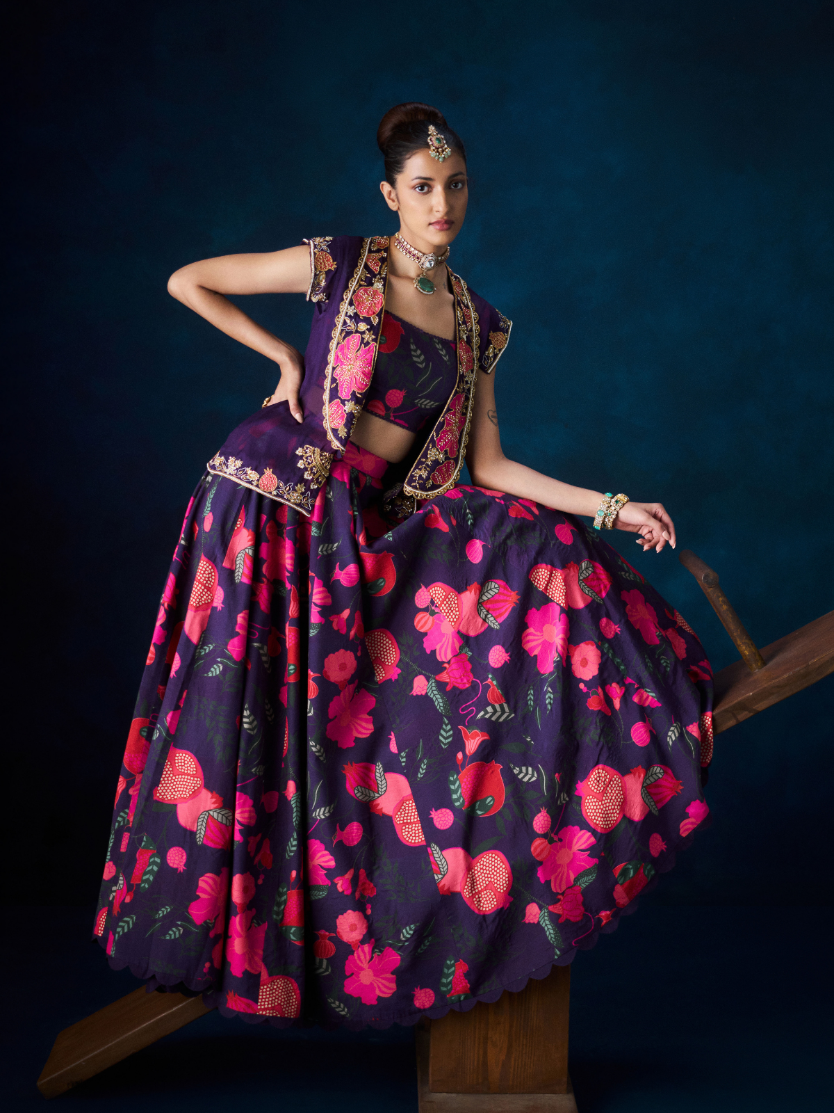 Anar Lehenga Set