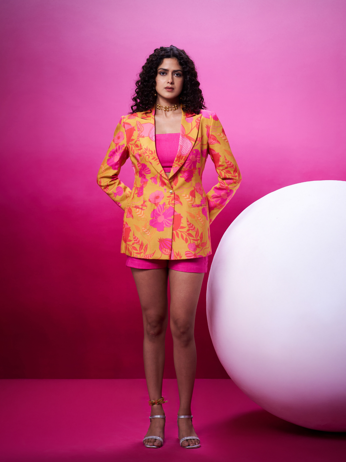 Sourvi - Bloom Blazer Set
