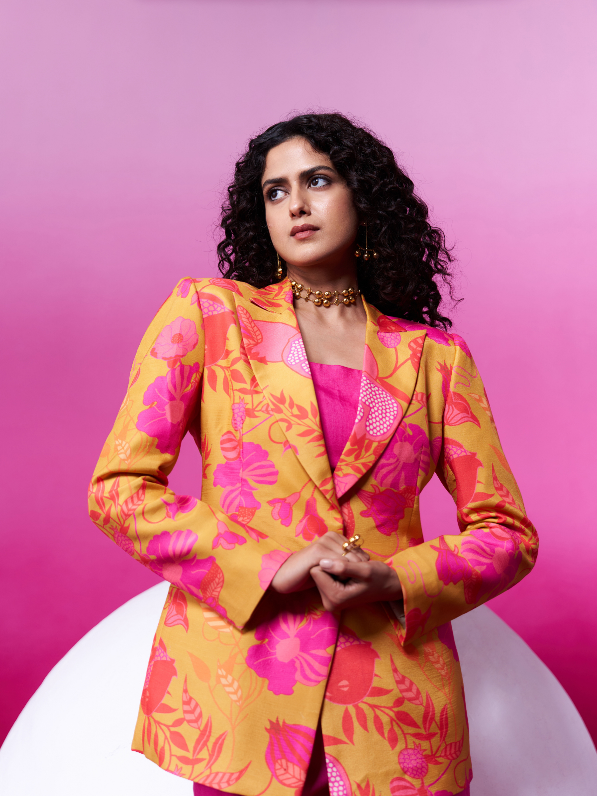 Sourvi - Bloom Blazer Set