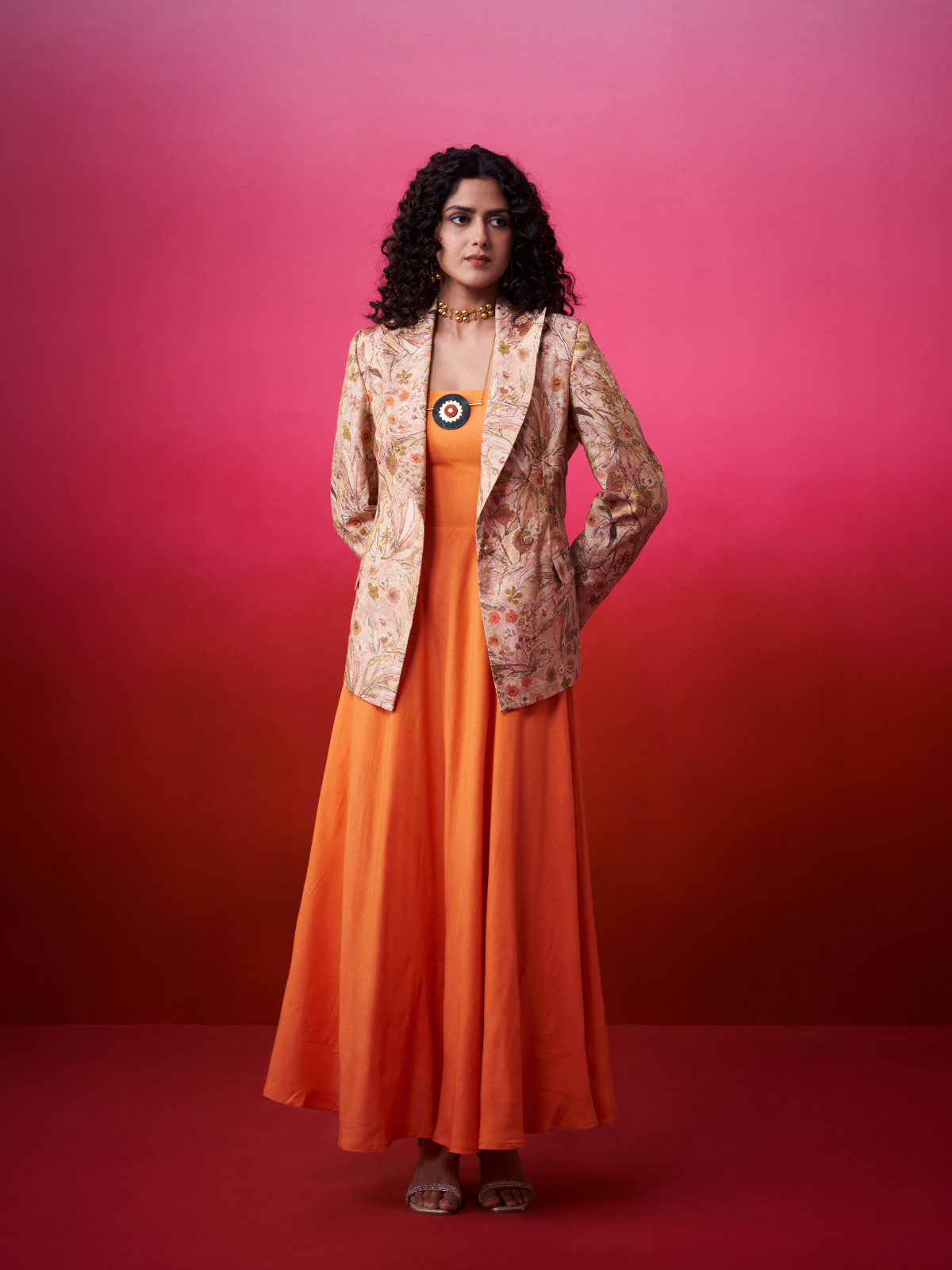 Veerali - Jacquard Blazer