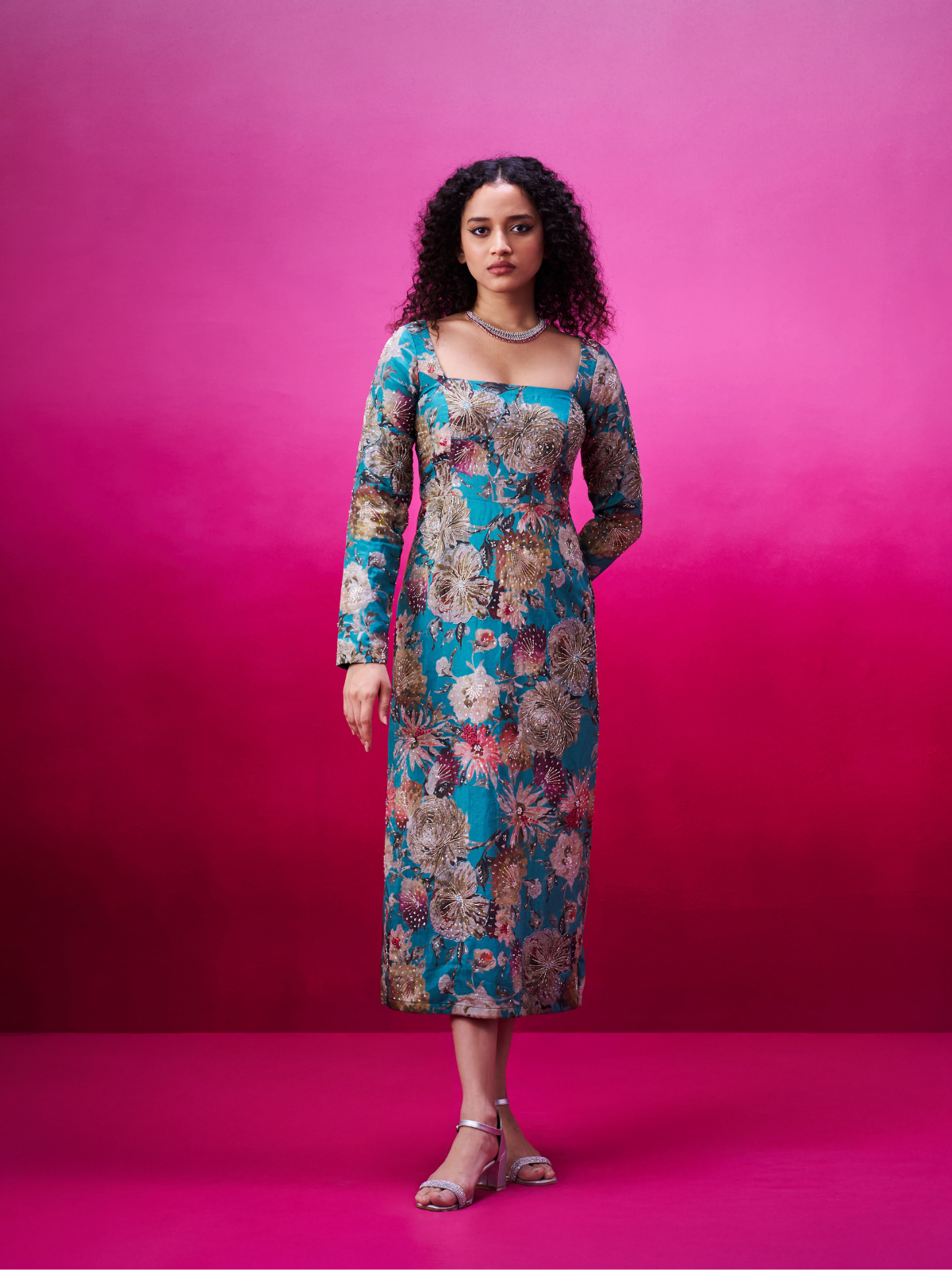 Aadhya - Garden Tea Dress