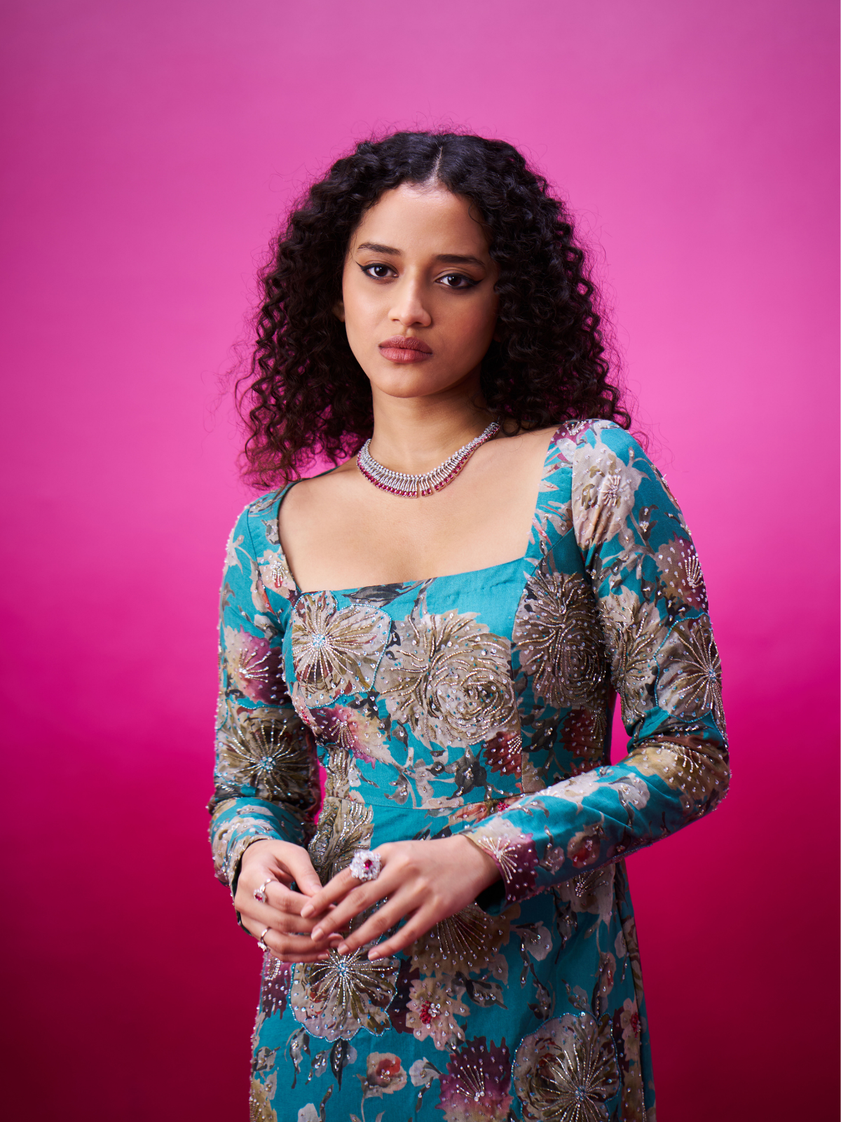 Aadhya - Garden Tea Dress