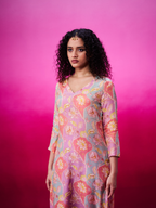 Indali - Floral Kurta Set