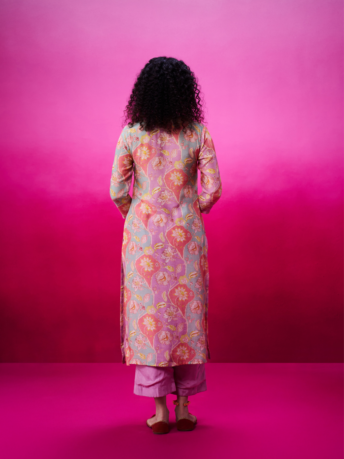 Indali - Floral Kurta Set