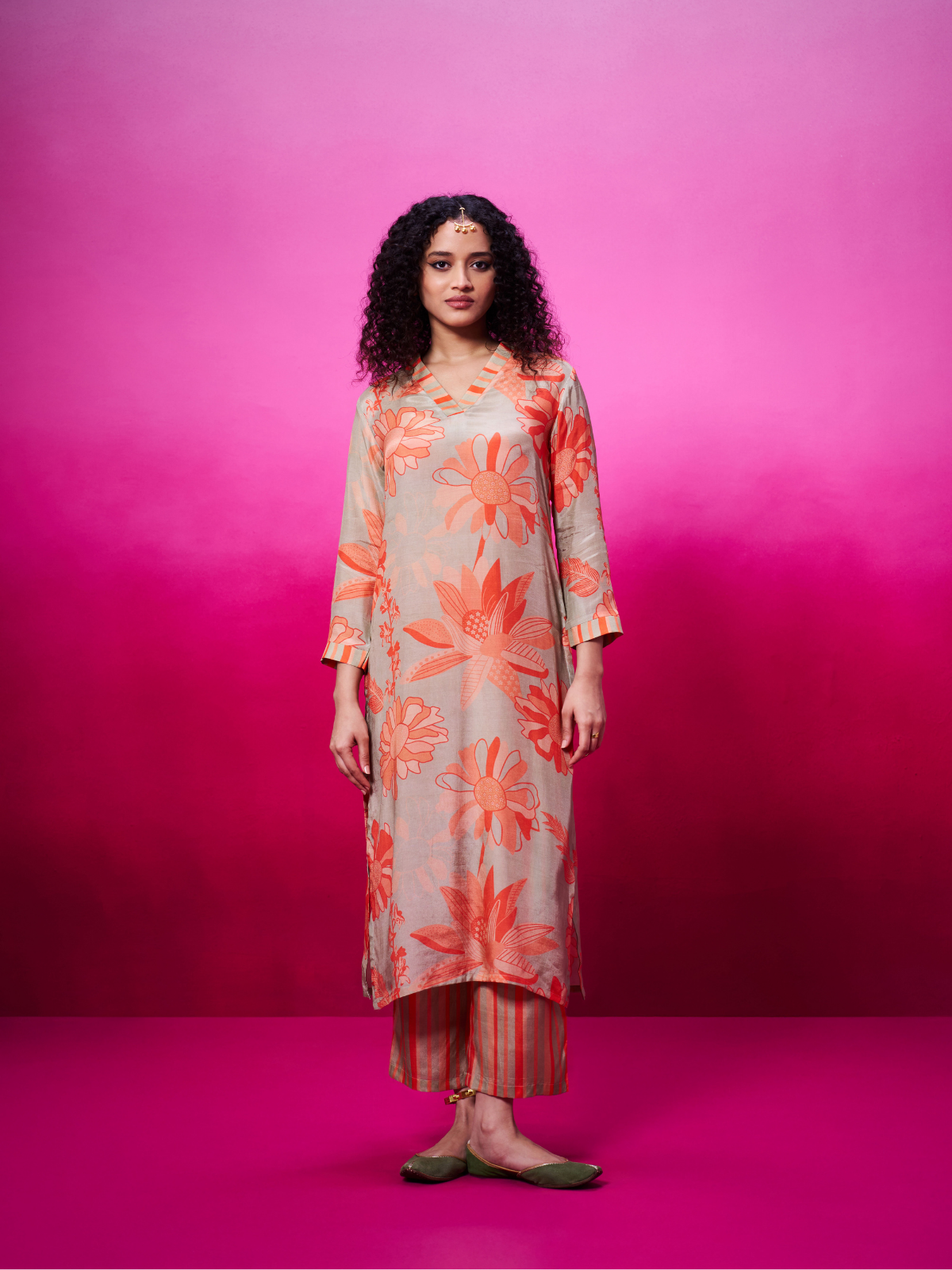 Sahoj - Marigold Kurta Set