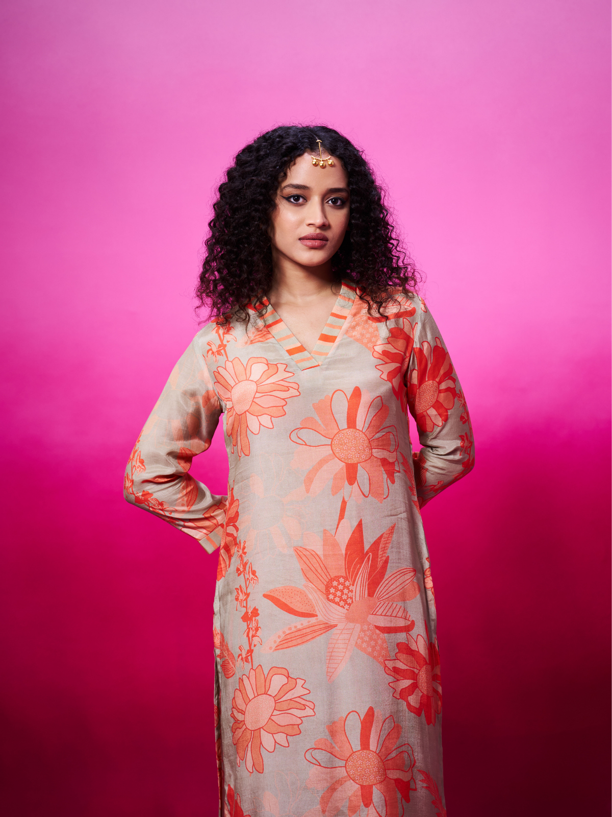 Sahoj - Marigold Kurta Set