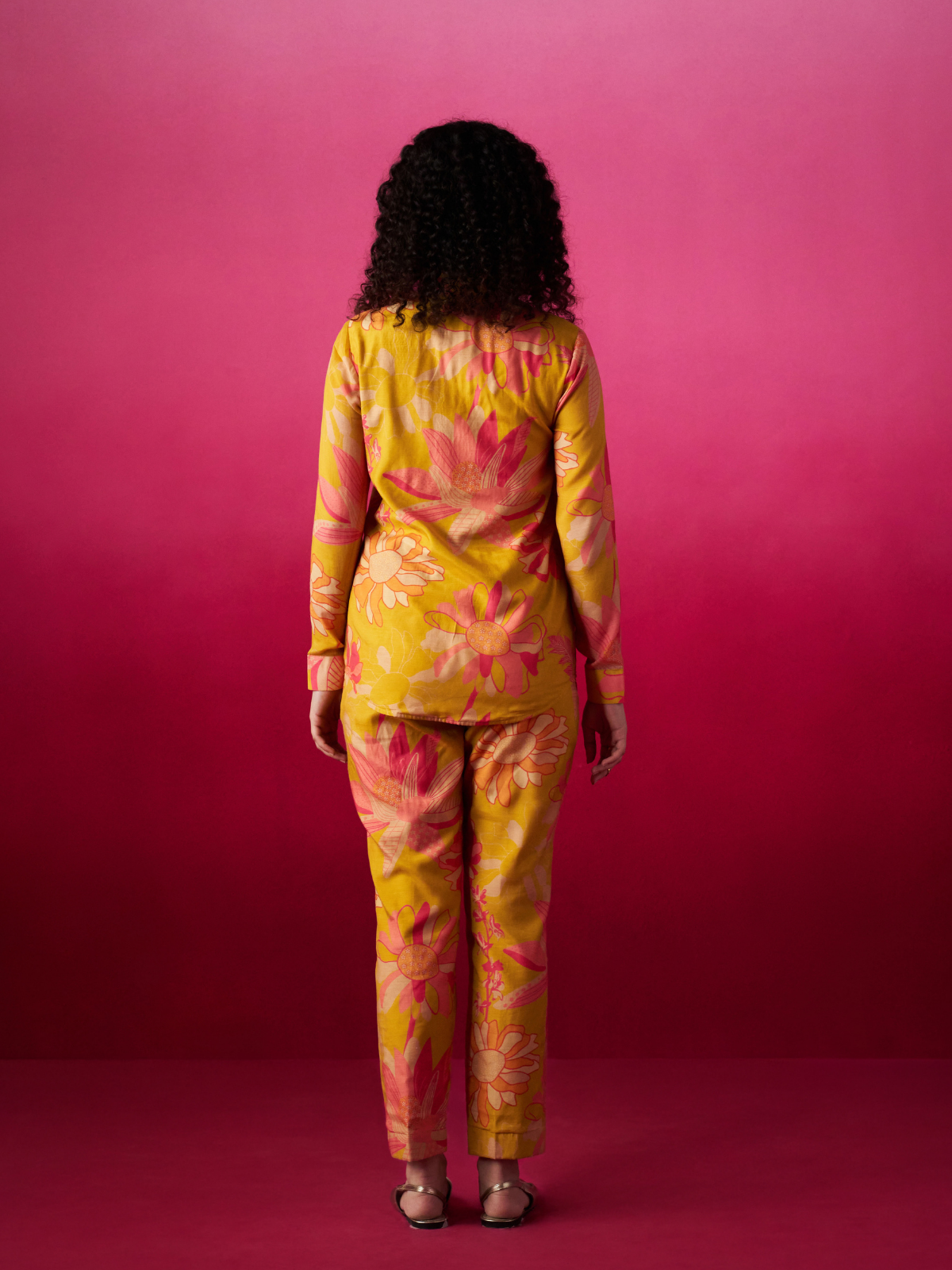 Vaaruni - Mustard Coord Set