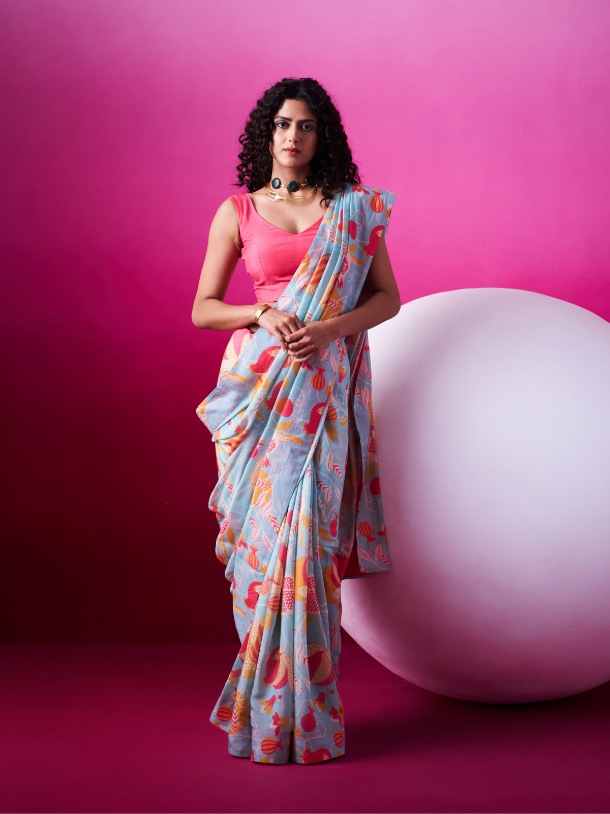 Meheera - Blossom Saree Set