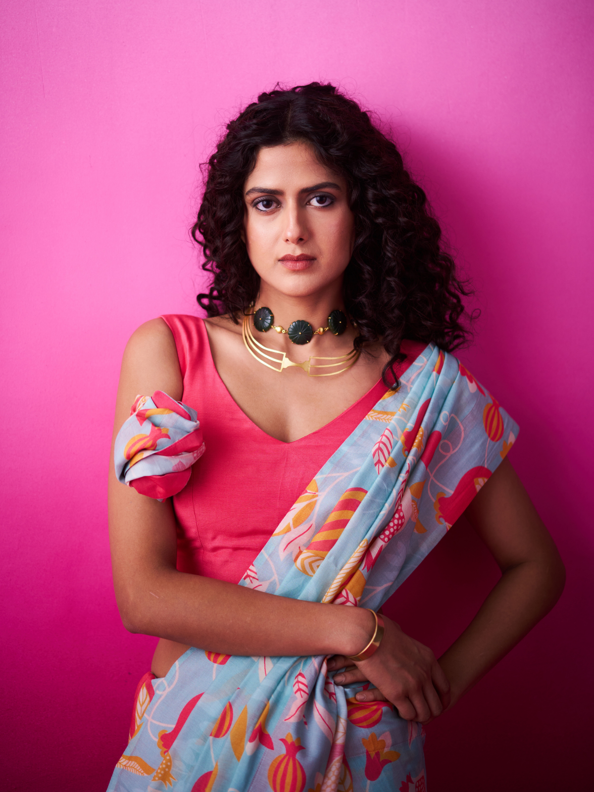 Meheera - Blossom Saree Set