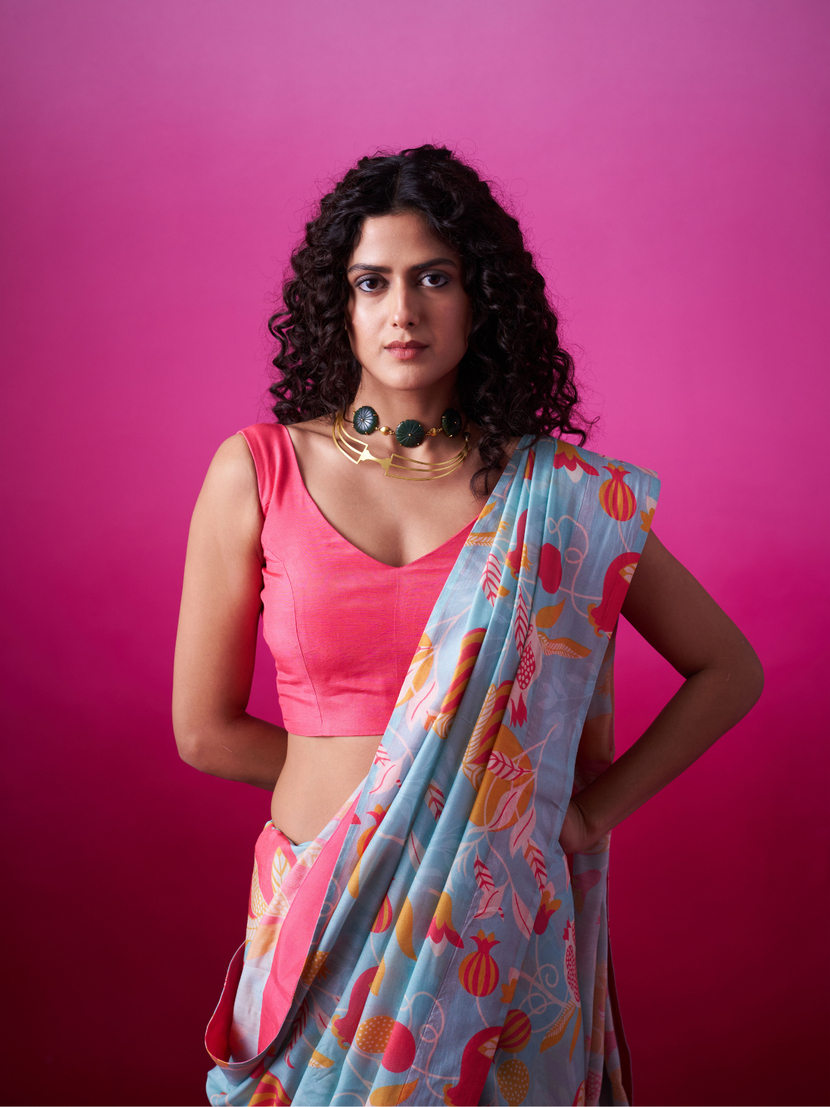 Meheera - Blossom Saree Set