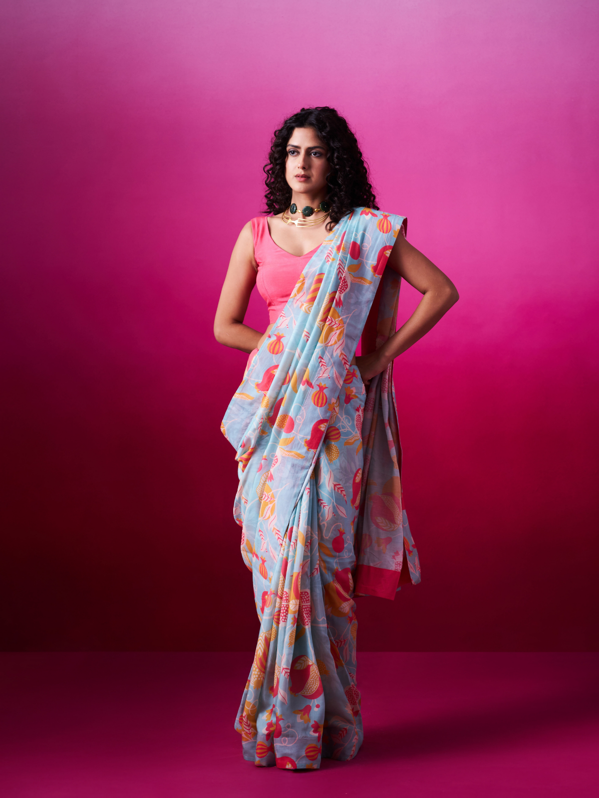 Meheera - Blossom Saree Set