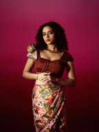 Sheelangi - Rustic saree set