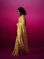 Ina - Marigold Saree Set