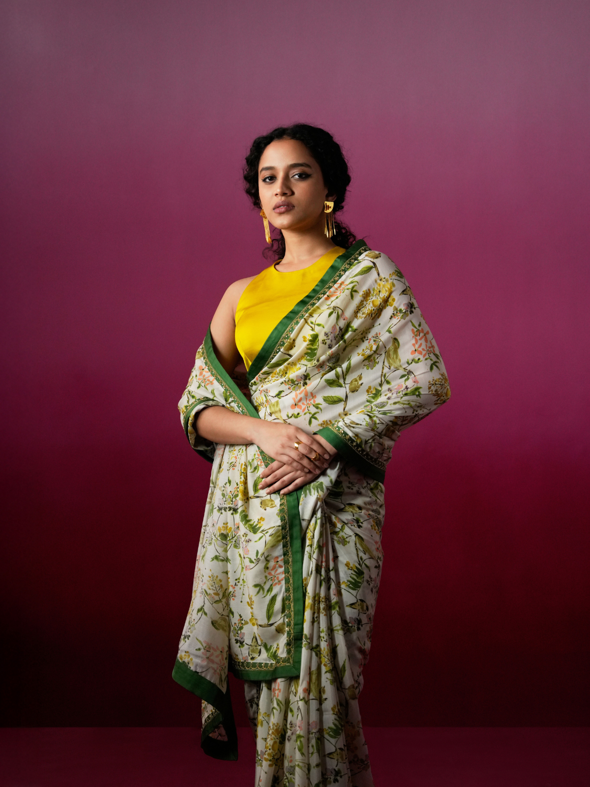 Brithi - Avion Saree Set