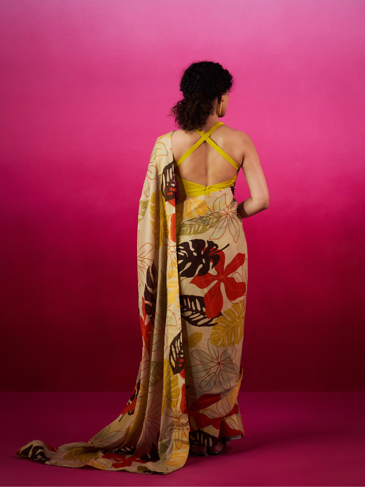 Akira - Autumn Saree Set