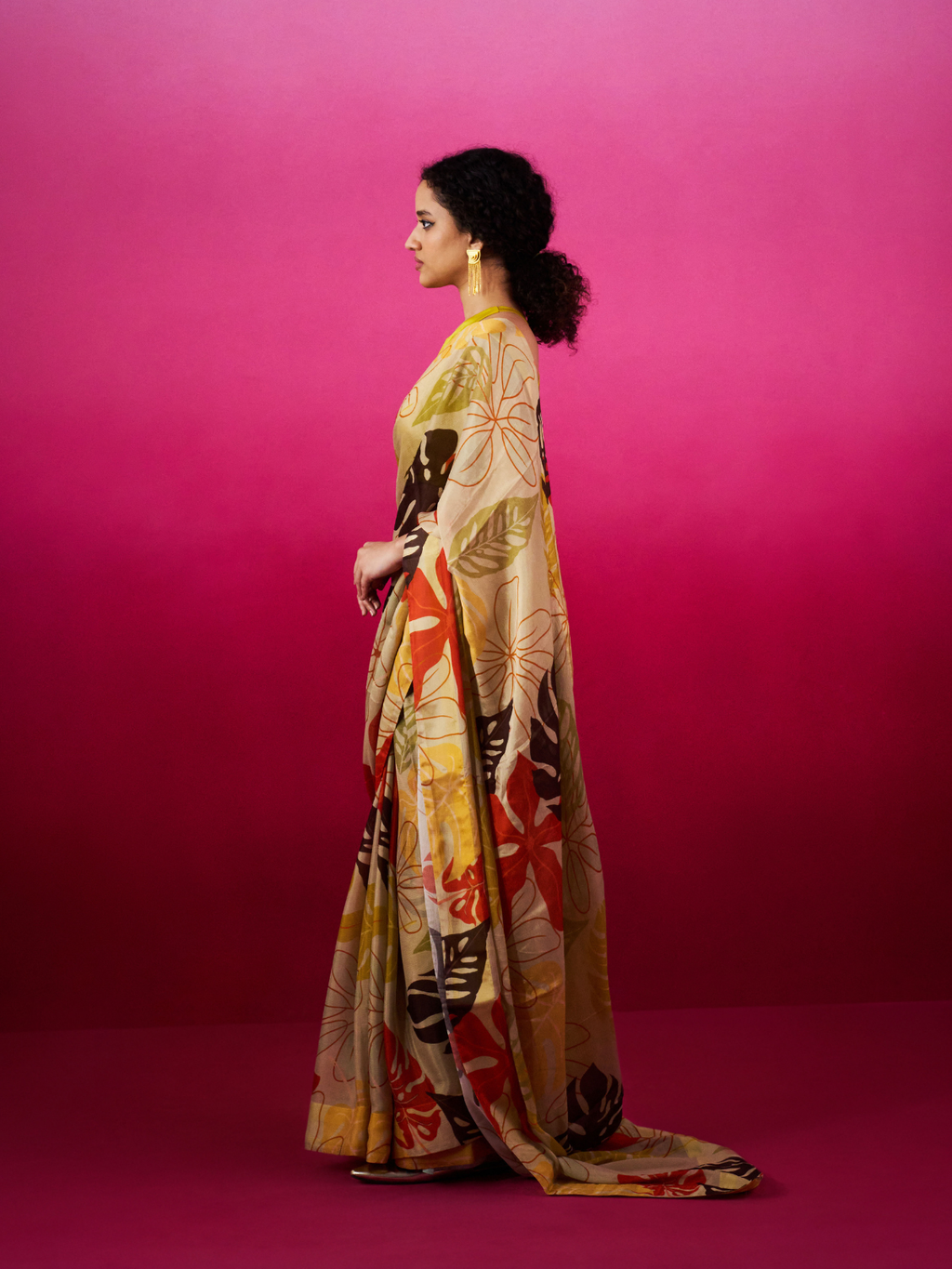 Akira - Autumn Saree Set