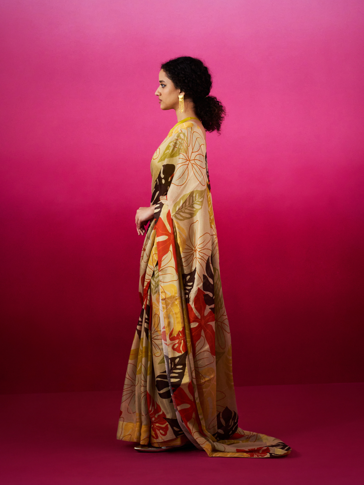 Akira - Autumn Saree Set