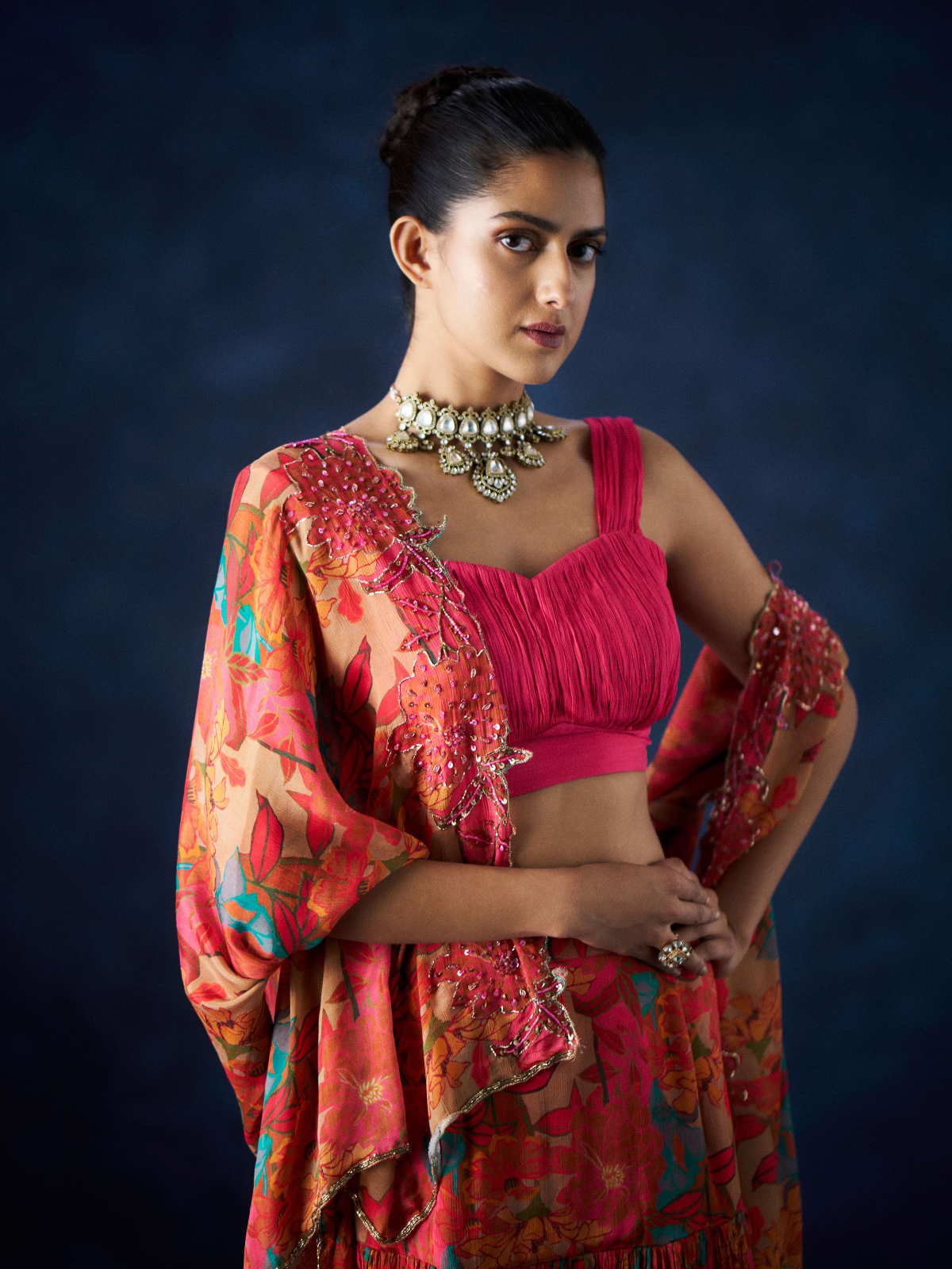 Apsara Layered Skirt Set