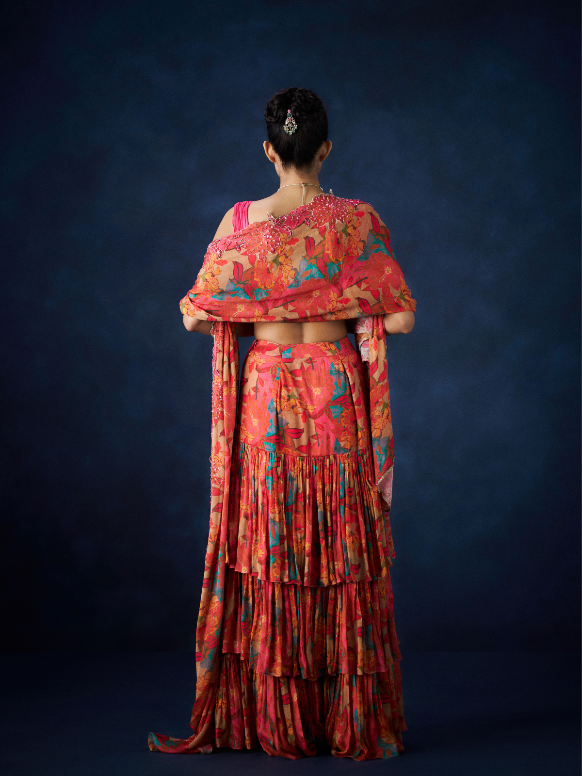 Apsara Layered Skirt Set