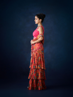 Apsara Layered Skirt Set