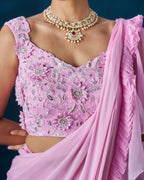 Gulnar Cascade saree