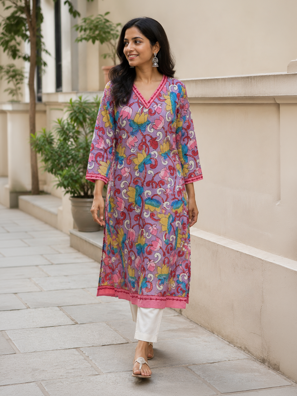 Kamal Kalamkari Kurta