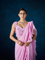 Gulnar Cascade saree