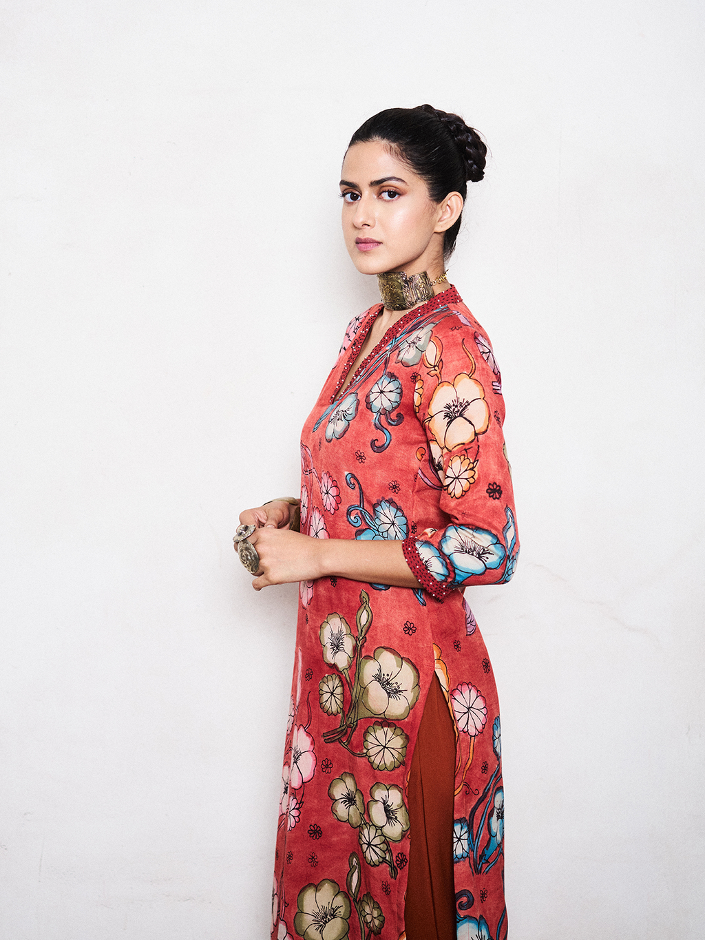 Gul kalamkari Kurta