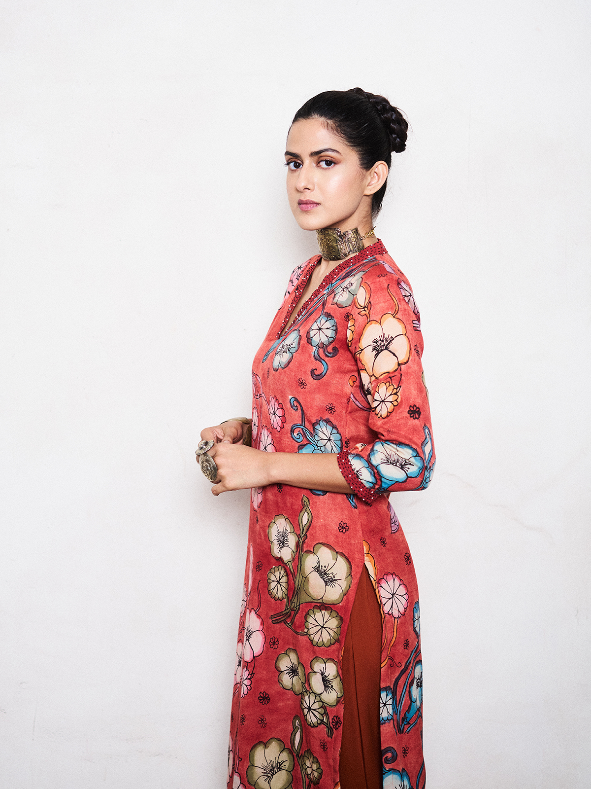 Gul kalamkari Kurta