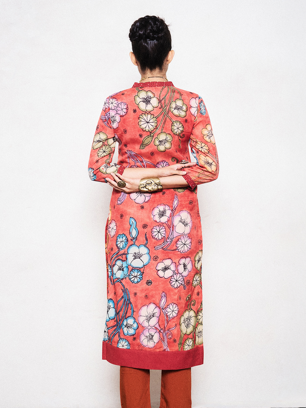 Gul kalamkari Kurta
