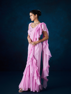 Gulnar Cascade saree