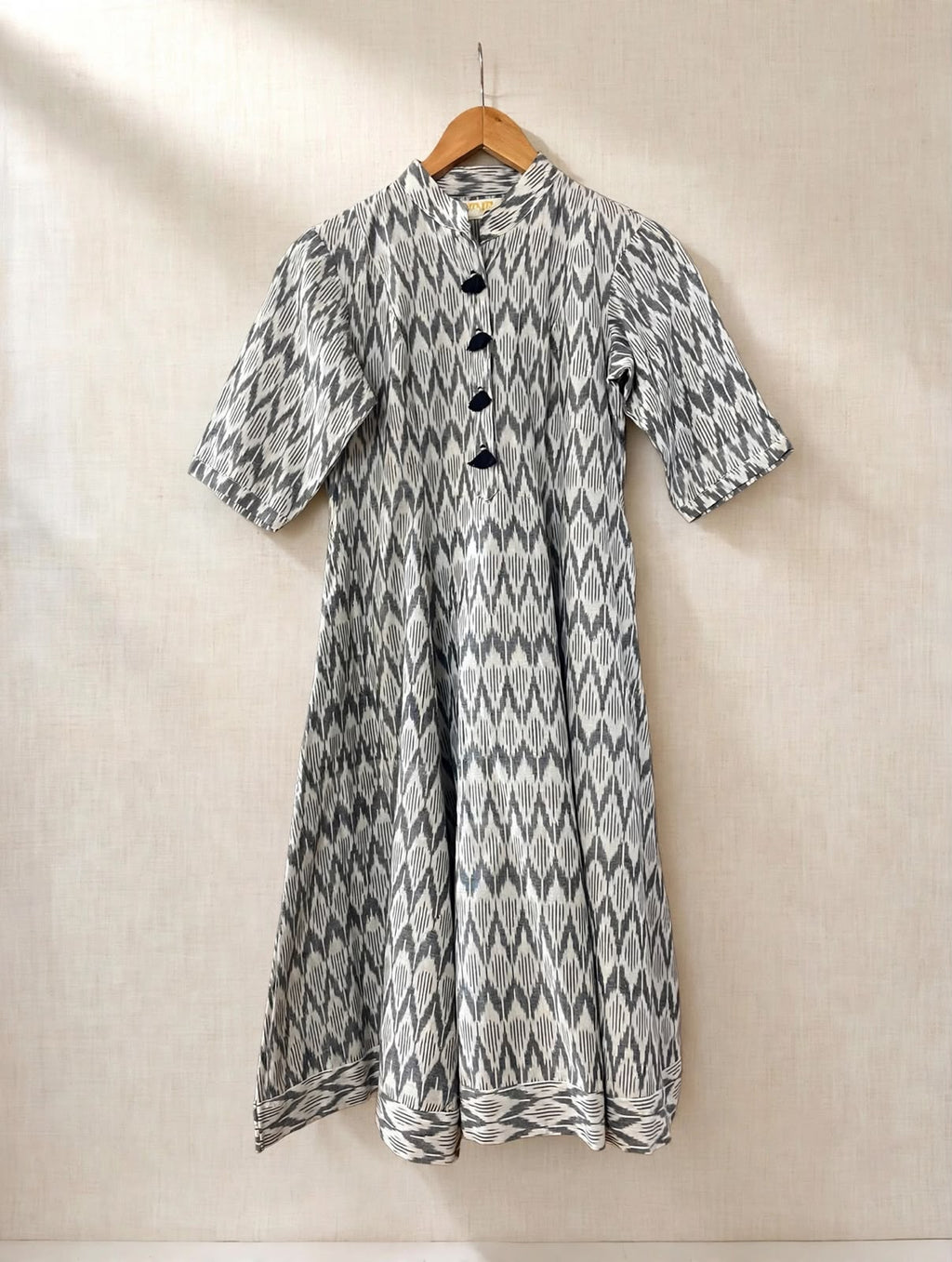 Ash-grey Midi Dress