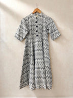 Ash-grey Midi Dress