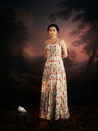 Floral Maxi Dress. Luxury Resort Wear for Women.