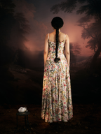 Floral Maxi Dress. Luxury Resort Wear for Women.