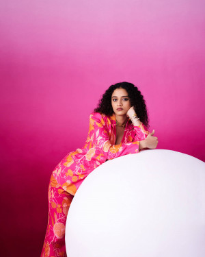 Anaar Bloom Pink Over Sized Blazer With Regular Fit Trousers