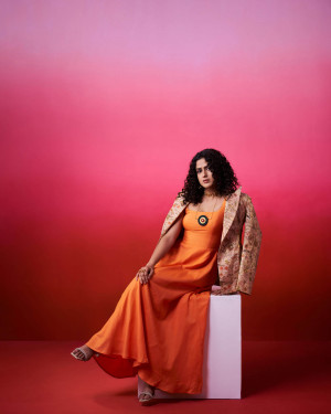 Power Dress Set- Pure Benaras Jacquard Wrap Blazer With One piece