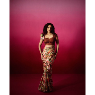 Rustic Saree Set