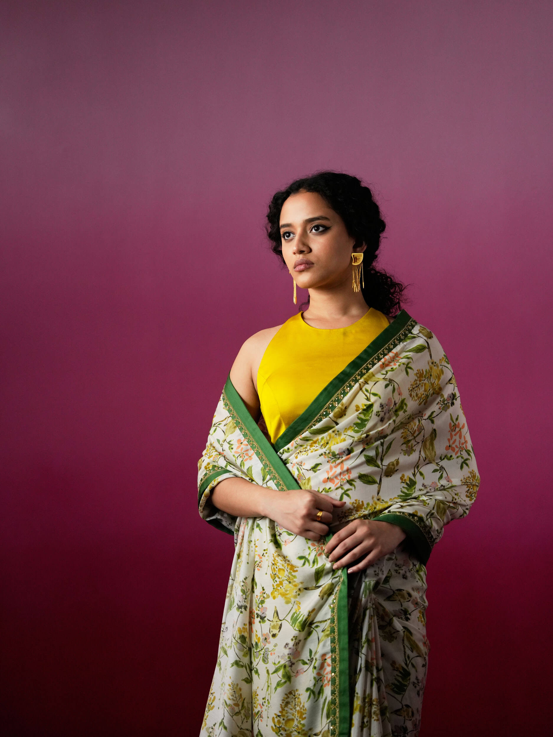 Brithi - Avion Saree Set