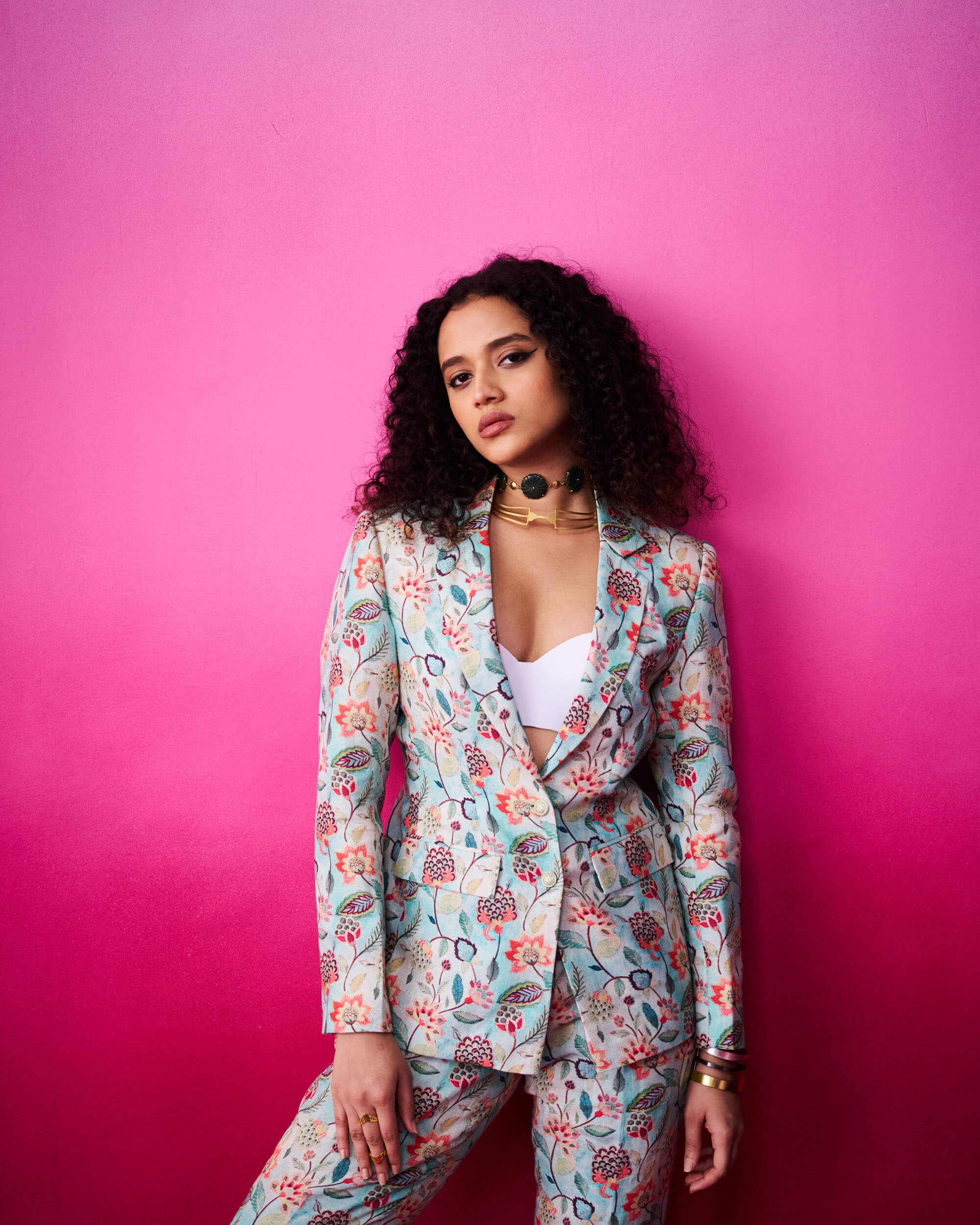 Botanical Blazer Set